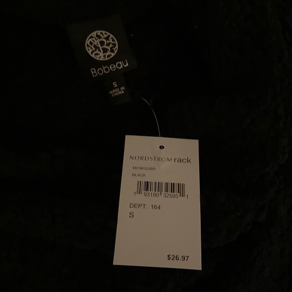 NWT Bobeau Drape Front Wrap Convertible Sweater - Picture 7 of 7